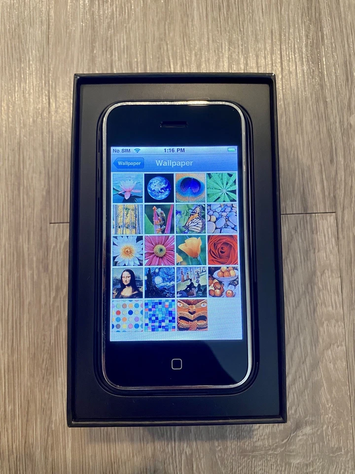 Apple iPhone 1ª Generación 8GB A1203 (GSM) - AT&T con Caja de 3g - ¡Venta Final! Foto 4 de 4