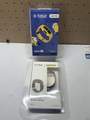 Fitbit Minions Ace 3 Special Edition Activity Tracker Watch - Yellow