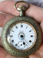 RARE Antique Vintage pocket watch dial Swiss Made Urania 