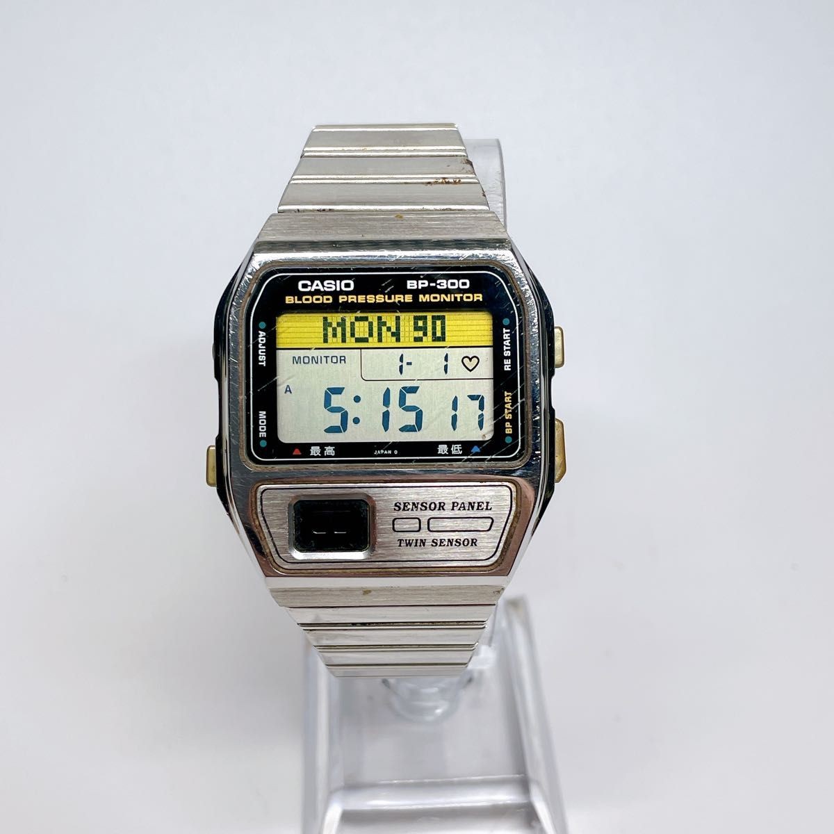 53 intage CASIO watch BP-300 Blood Pressure Monitor Pulse Meter 