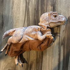 Jurassic World Puppet Dominion Real FX Baby T-Rex WOW Moves Sounds Dinosaur