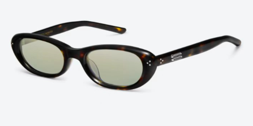 Gentle Monster Madlenne T9 Sunglasses Tortoiseshell/Green With
