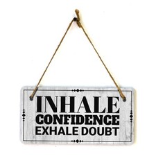 Funny Home Decor 5x10 Hanging Plus Wall or Door Sign