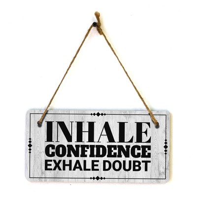 Funny Home Decor 5x10 Hanging Plus Wall or Door Sign