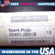 Set Of 4 FXE20HR11 Denso Iridium Spark Plug For Nissan Altima Sentra 22401-JD01B