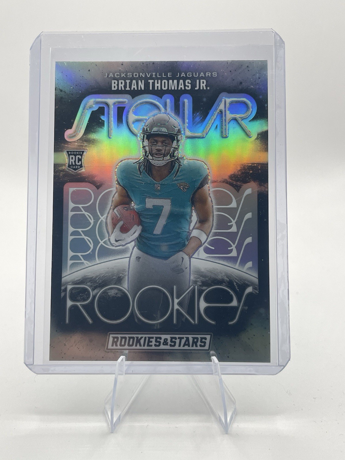 2024 Panini Rookies & Stars - Stellar Rookies Brian Thomas Jr. #SR-BTJ Silver RC