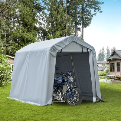 #ad #ad 8#x27;x6#x27; Heavy Duty Outdoor Carport Awning Car Canopy Tent Boat Motorcycle Shelter $171.99