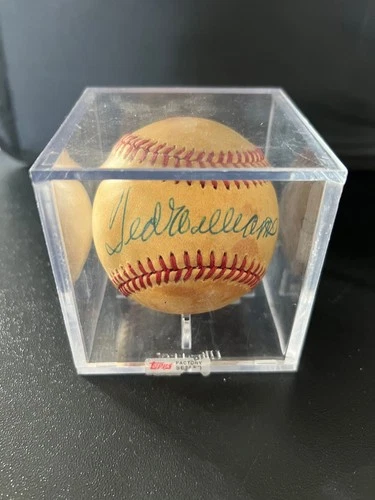 TED WILLIAMS HOF Signed Autograph OAL Baseball Red Sox SWEET SPOT JSA 💎 LOA