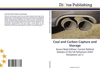 Coal and Carbon Capture and Storage Donald Turner