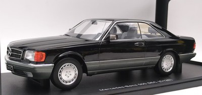 KK Scale 1/18 Mercedes 560 SEC C126 1985 Black 180334
