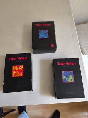 Edgar Wallace DVD-Boxen Episode 1, 5 Und 6