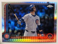 2025 Topps Chrome - Ian Happ Prism Refractor #144 - Chicago Cubs - MINT