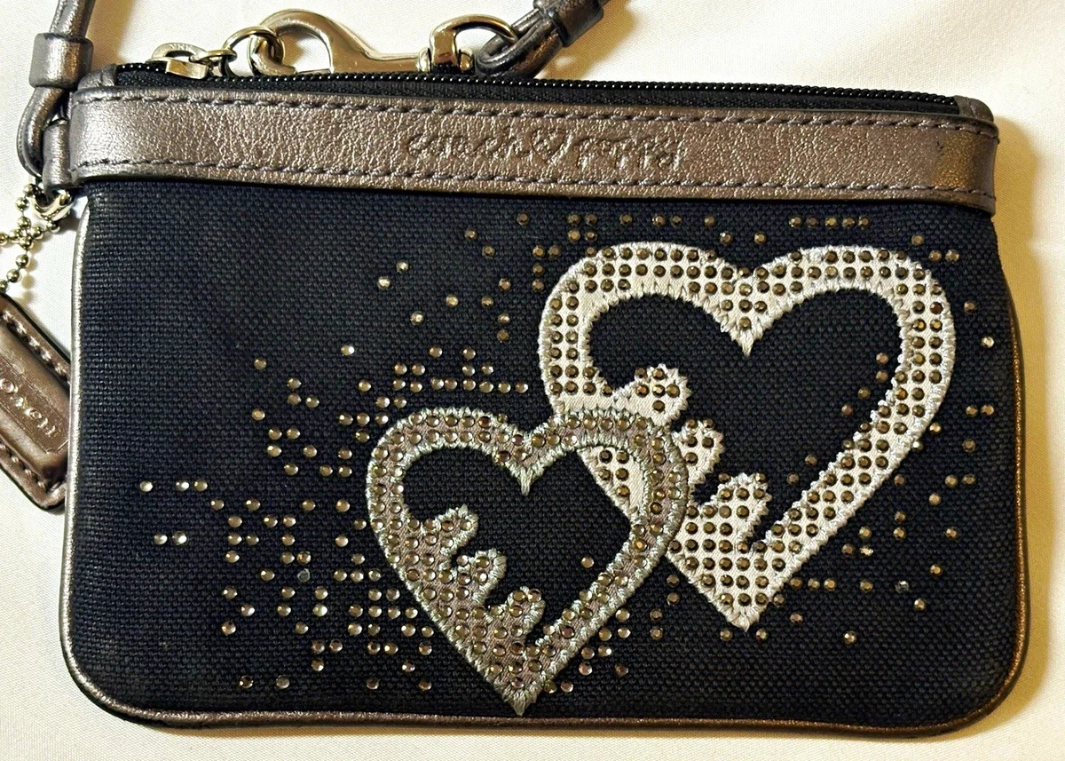 小物 COACH Studded Leather Zip Around Wallet Coach Studded Black Wallets for Women for sale | eBay