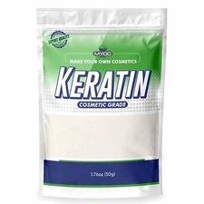 MYOC Keratin Powder for Hair Mask, Keratin, Shampoo & Conditioner- 50g/17.6oz.