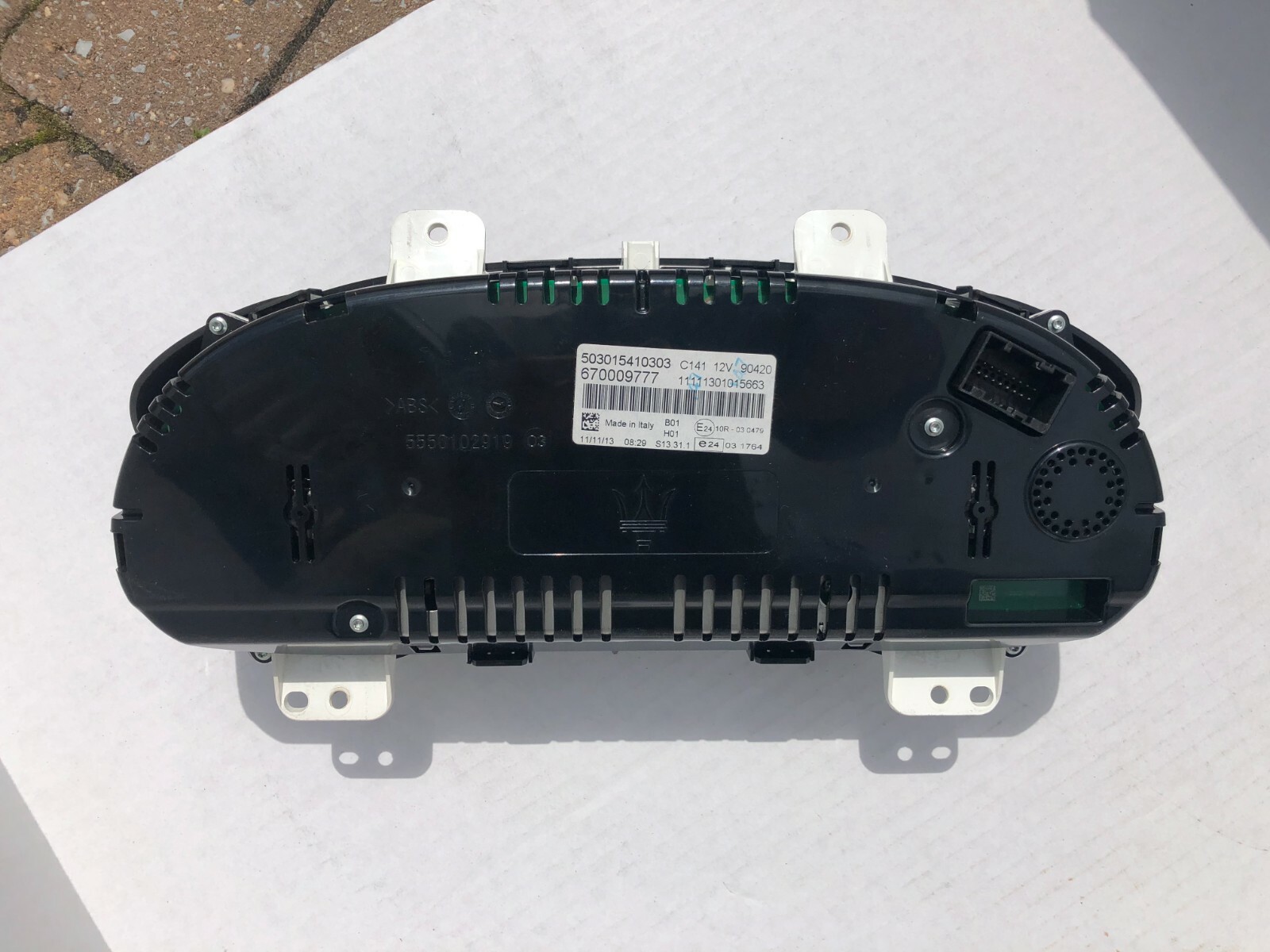 2014 15 16 MASERATI GHIBLI SPEEDOMETER INSTURMENT CLUSTER 670009777