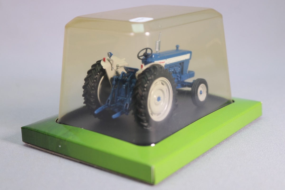 Miniature Tracteur Ford 5000 USA 1964 - UH Hachette 1/43 - Série Tracteur Monde Agricole N°68