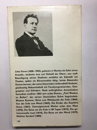 Jules Verne DIE REISE UM DIE ERDE IN 80 TAGEN Aufbau-Taschenbuch bb DDR 1974 - Bild 2 von 2