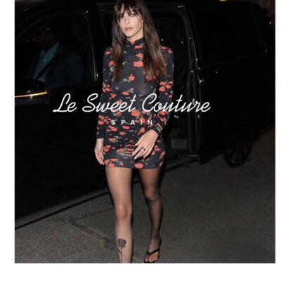 MAGDA BUTRYM  ローズモチーフハイネックワンピース H&M x Magda Butrym Rose-Appliqued Mock Turtleneck Dress