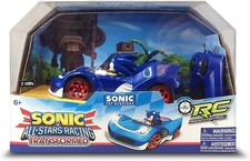 SONIC The Hedgehog Sega All-Star Racing Remote Control Transformed Race Car NEW
