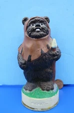 Craft Master Painted EWOK Figurine '80s vtg Star Wars PAINTED Wicket Spear