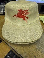 Vintage 1950-1960's Mobil Pegasus Hat Size Size Medium