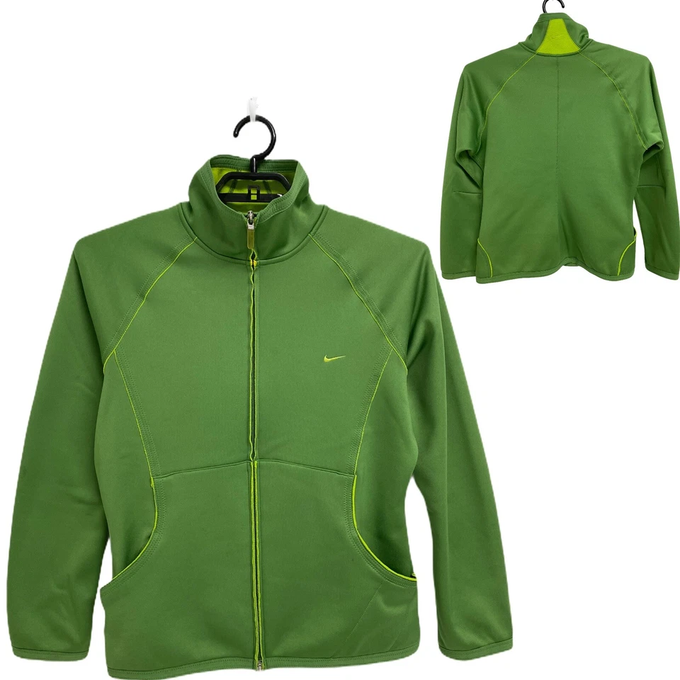 Sudadera Vintage Nike Juvenil Cuello Forrada de Vellón Cremallera Completa Talla XL (16-18) Foto 2 de 4