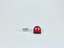CROCS - Pac-Man BLINKY Ghost Jibbitz Shoe Charm - 100 Authentic New