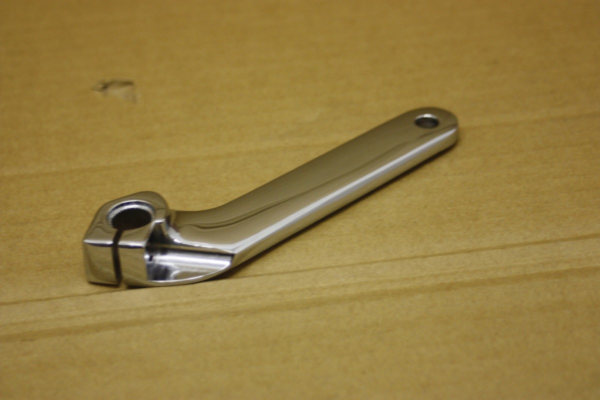 Drag Specialties Chrome Inner Shift Rod Lever for Harley FLH/FLT