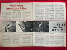 Rebarreling Bolt Action Rifles Magazine Article/Print Ad Detailed Description