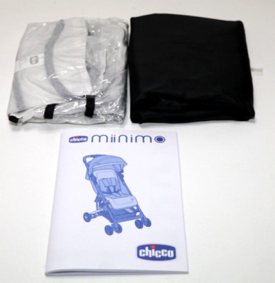 Chicco Regenschutz+Einkaufskorb  für Miinimo Kinderwagen