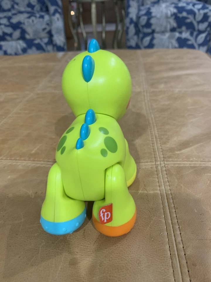 Fisher-Price Paradise Pals Dino Clicker Pal Bebé Niño Juguete Dinosaurio Verde Foto 3 de 4