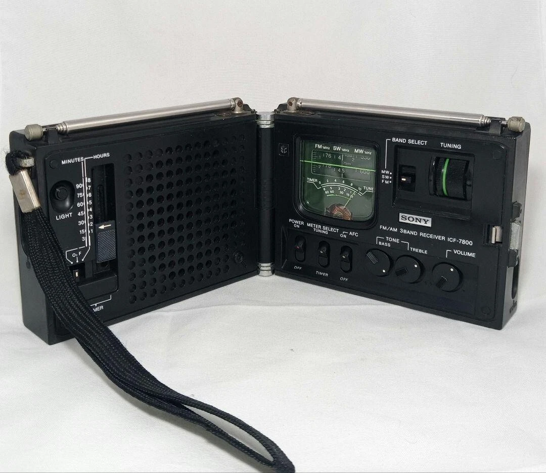SONY Radio ICF-7800 Newscaster No Adapter | eBay