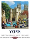 York, Information Centre Guide - Large Metal Sign  300mm x 400mm (og)