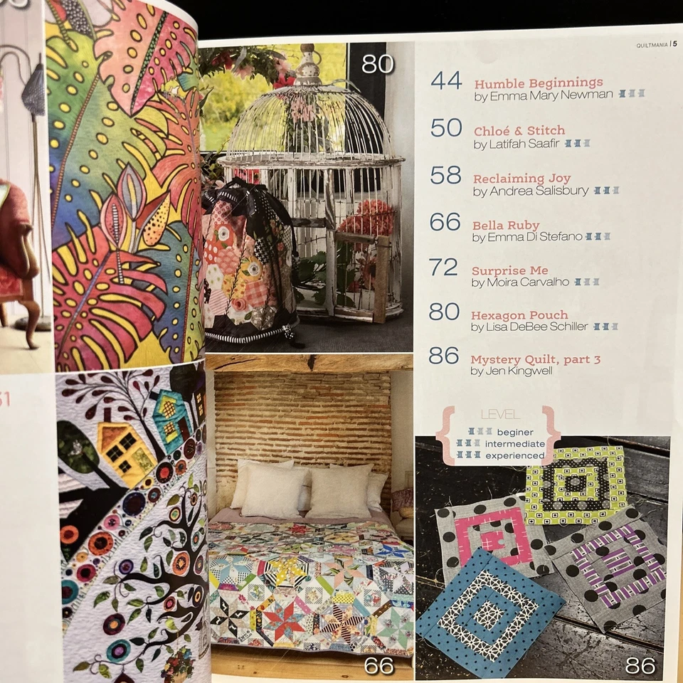 Quiltmania The Quilts Magazine No. 131 May/Jun 2019 - Image 3 of 4