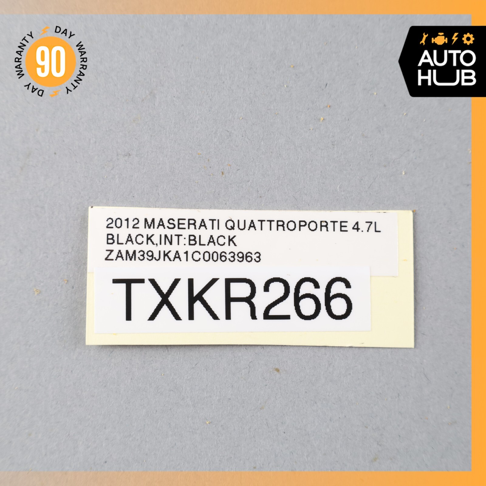 09-13 Maserati Quattroporte S M139 Front Right Lower Bottom Seat Cushion OEM 68k