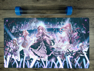 Ygomat Melffy Deck Trading Card Game OCG Playmat TCG Mat Free Best