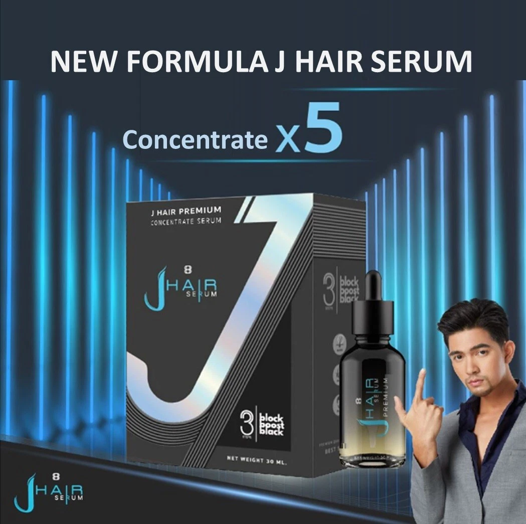 J-Hair Serum New Concentrate Formula Reduce Loss Fall Stimulate Hair Growth 30ml
Opens in a new wind