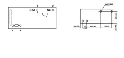 2 Relè FT F3AA024E 24V DC 5A Per Circuito Stampato PCB SPST - Nuovi - Foto 3