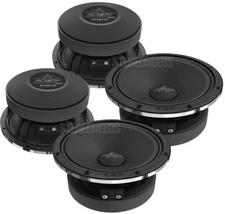 4x Deaf Bonce 6.5" Mid Range Speakers 1200W 4 Ohm Apocalypse AP-M67AC 2 Pair