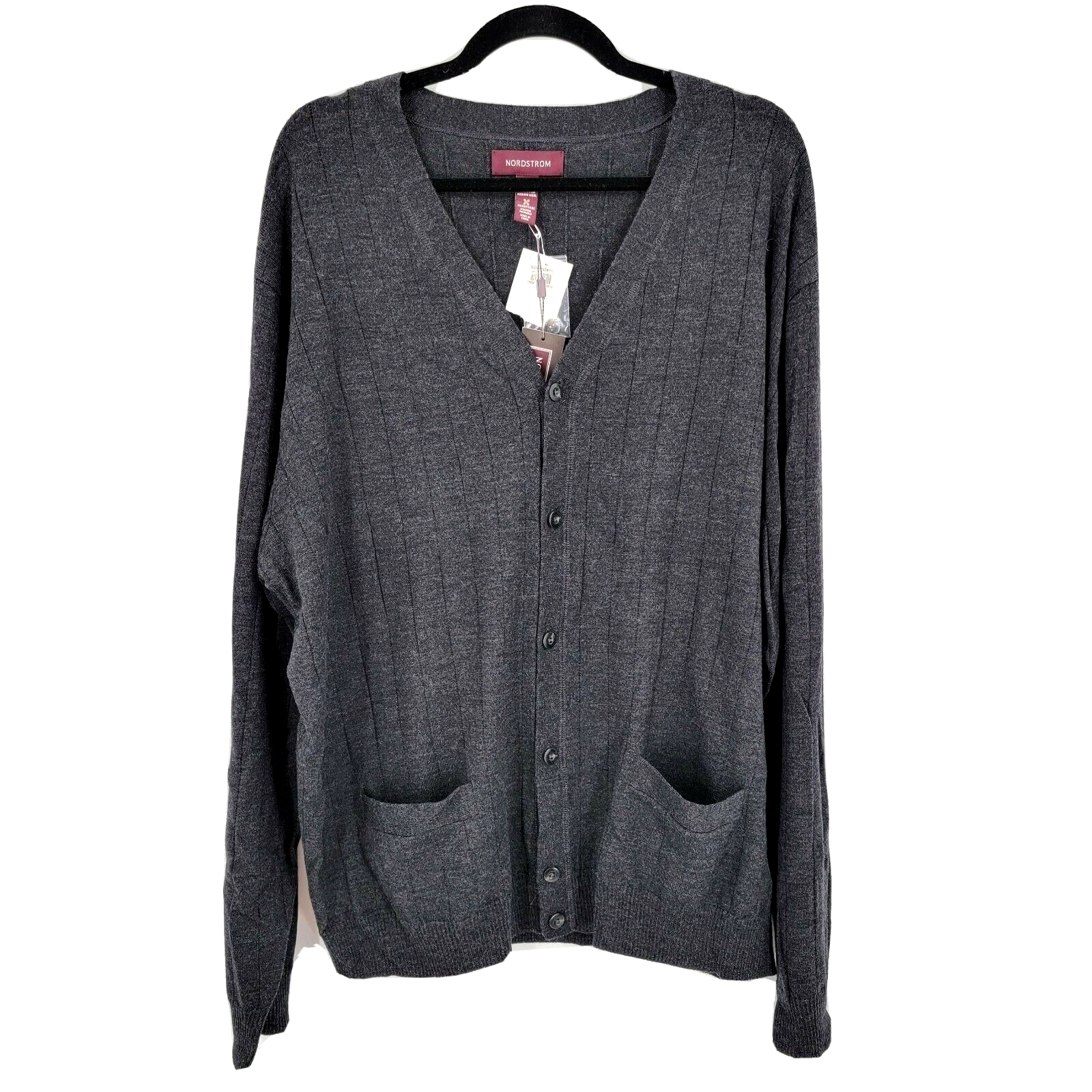 Nordstrom Men's XXL Smart Care Charcoal 