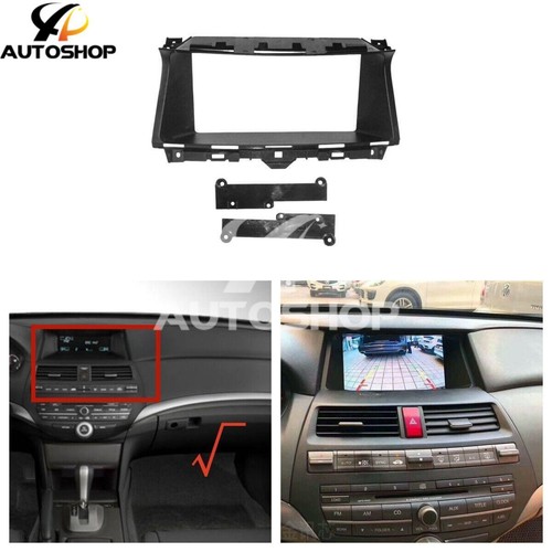 Car Stereo Radio Fascia Panel Frame Trim Dash Kit Fit For Honda accord 2008-2012 - Picture 1 of 7