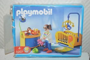 Boite Playmobil Chambre Bebe Lit Maman Accesoire Box 6698 Vintage 02 City Ebay