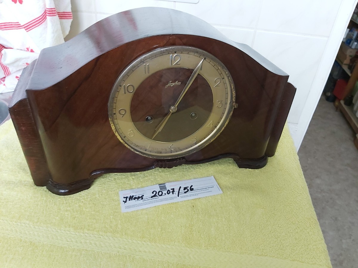 Junghans Glasenuhr Schlagwerk Einstellen 40er Antike Junghans