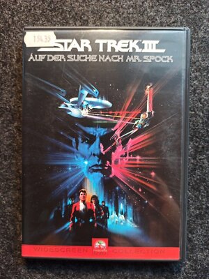 Star Trek 3 - Auf der Suche nach Mr. Spock (DVD - Verleihversion) guter Zustand!