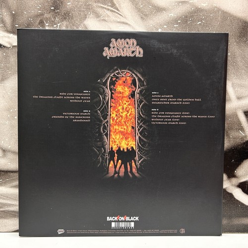 AMON AMARTH – ONCE SENT FROM THE GOLDEN HALL 2 x LP NEAR MINT 2011 UK BOBV135LP - Imagen 6 de 6