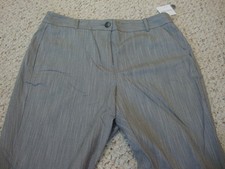 Women's NWT KATE HILL black pants, 6