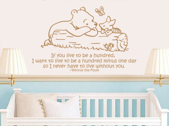 Winnie The Pooh Growth Chart Wall Decal