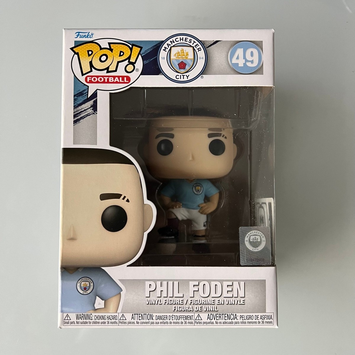 FUNKO POP マンチェスターシティ フォーデン Funko Pop! Manchester City Phil Foden #49 | eBay