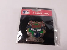 Milwaukee Brewers Hat Lapel Pin MLB Happy 4th of July