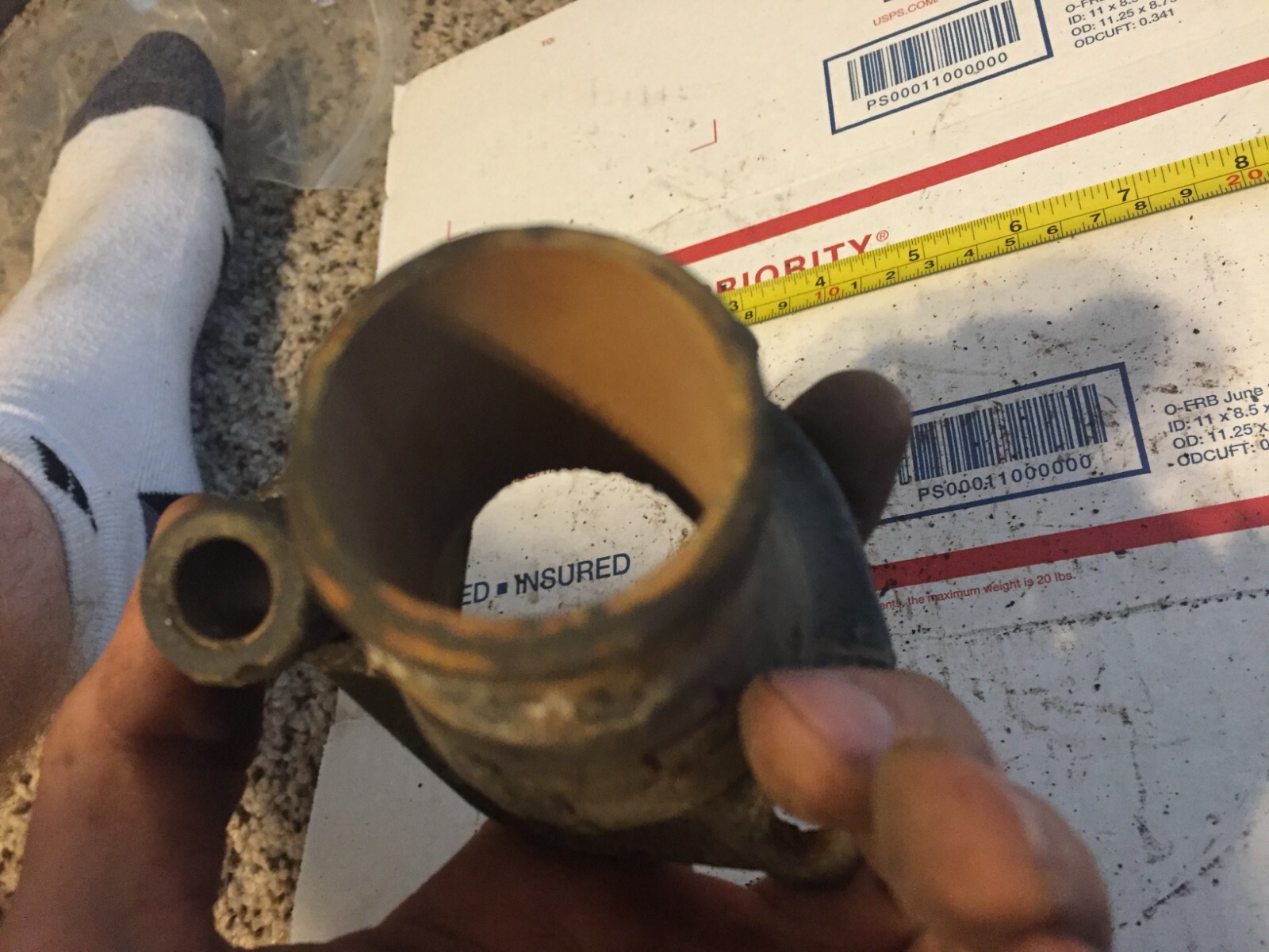 1986 1987 1988 1989 Ford F150 F250 Bronco 5.0 302 Thermostat Housing